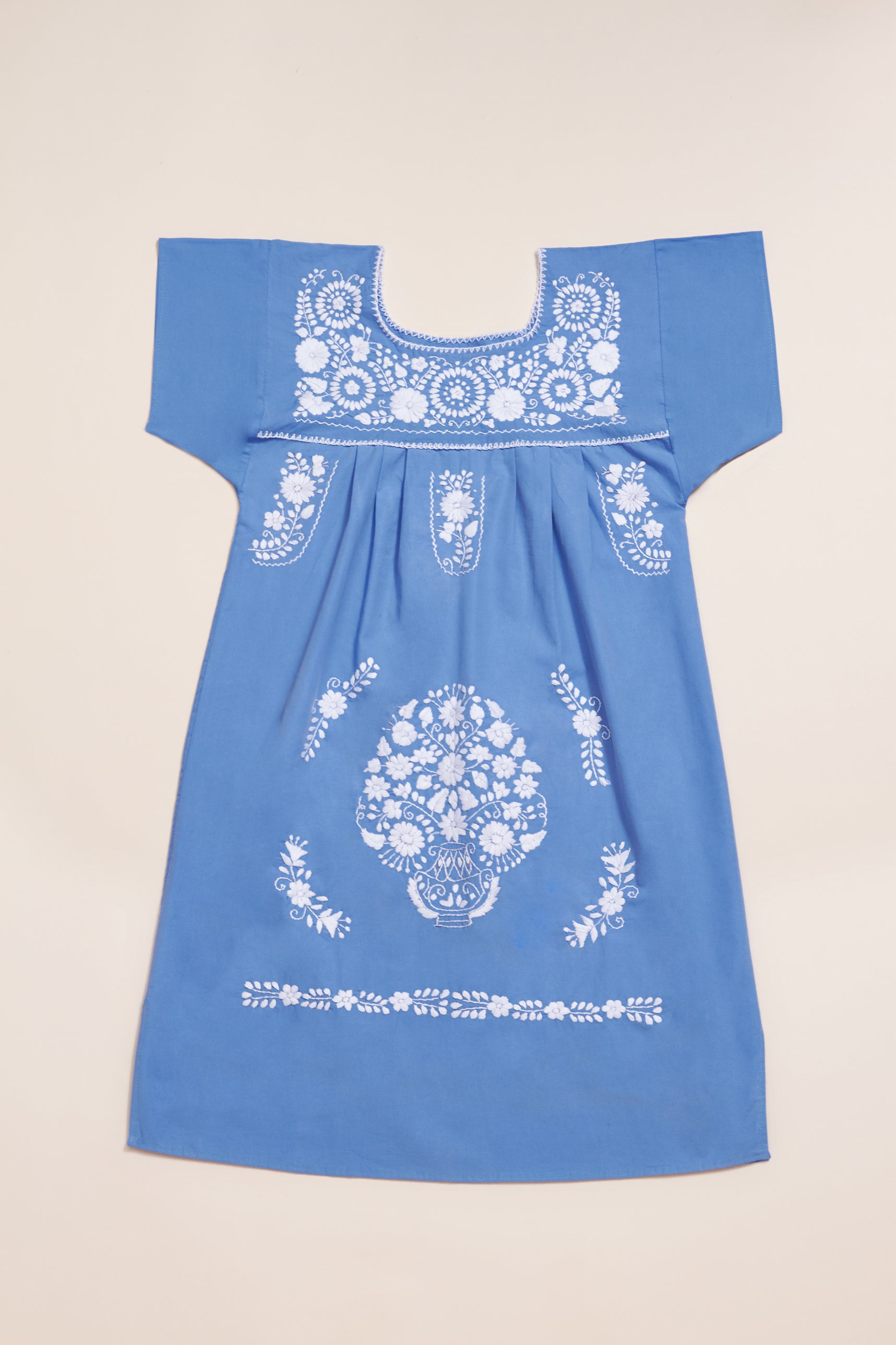 THE SANTA LUPITA BLUE DRESS
