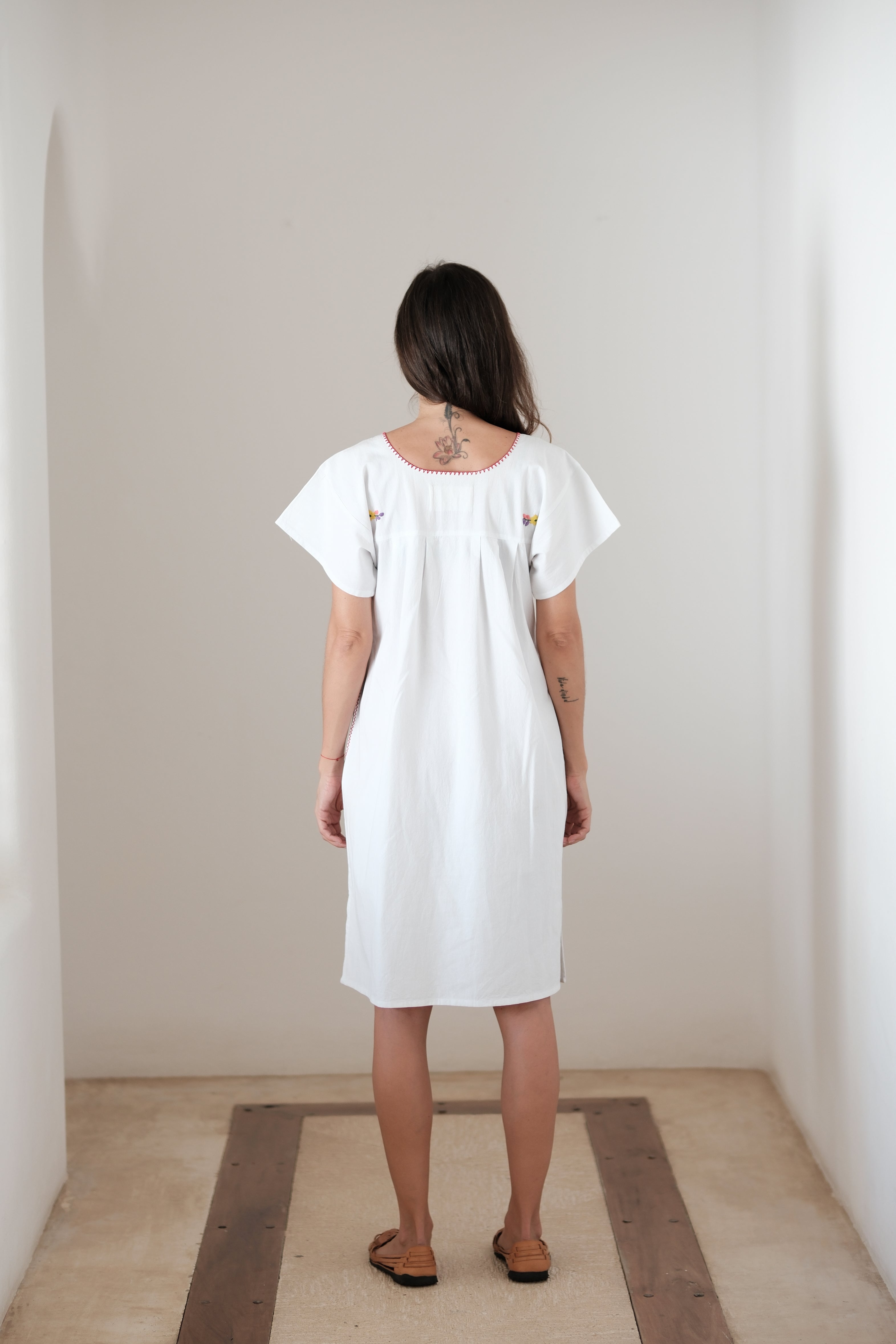 Mexican store linen dress