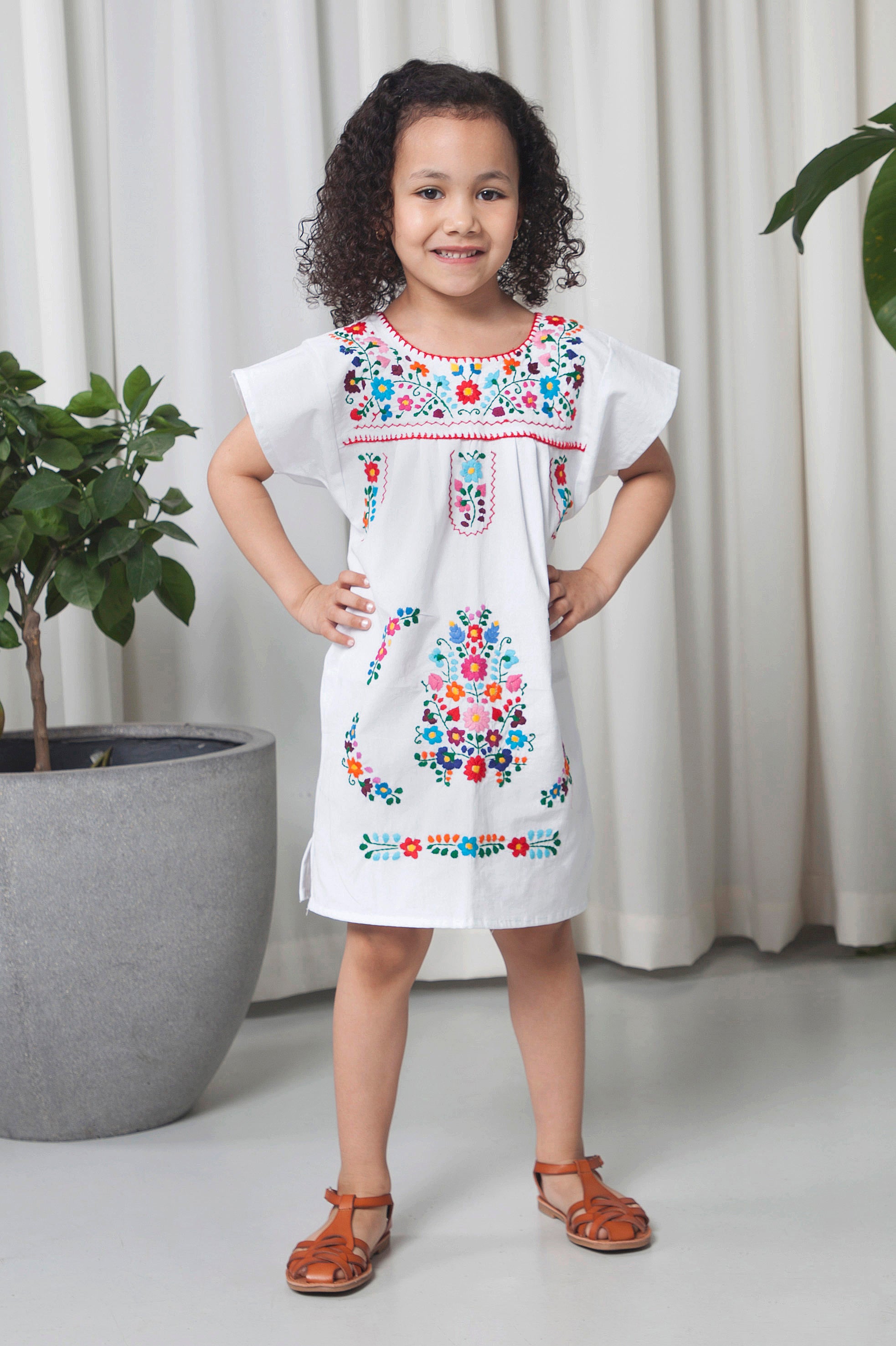 THE GIRLS MEXICAN DRESS
